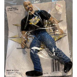 STONE COLD STEVE AUSTIN WWF/WWE Jakks WrestleMania XV 1998 Action Figure